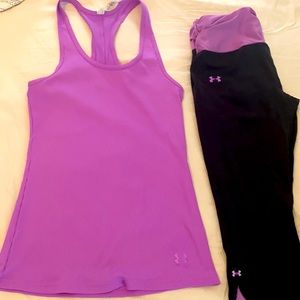 Under Armour workout set